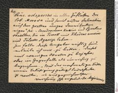 Nachlass Franz Steindachner, Karte von Mojsisovics an Franz Steindachner, Inv.Nr. 346.01, Seite 2